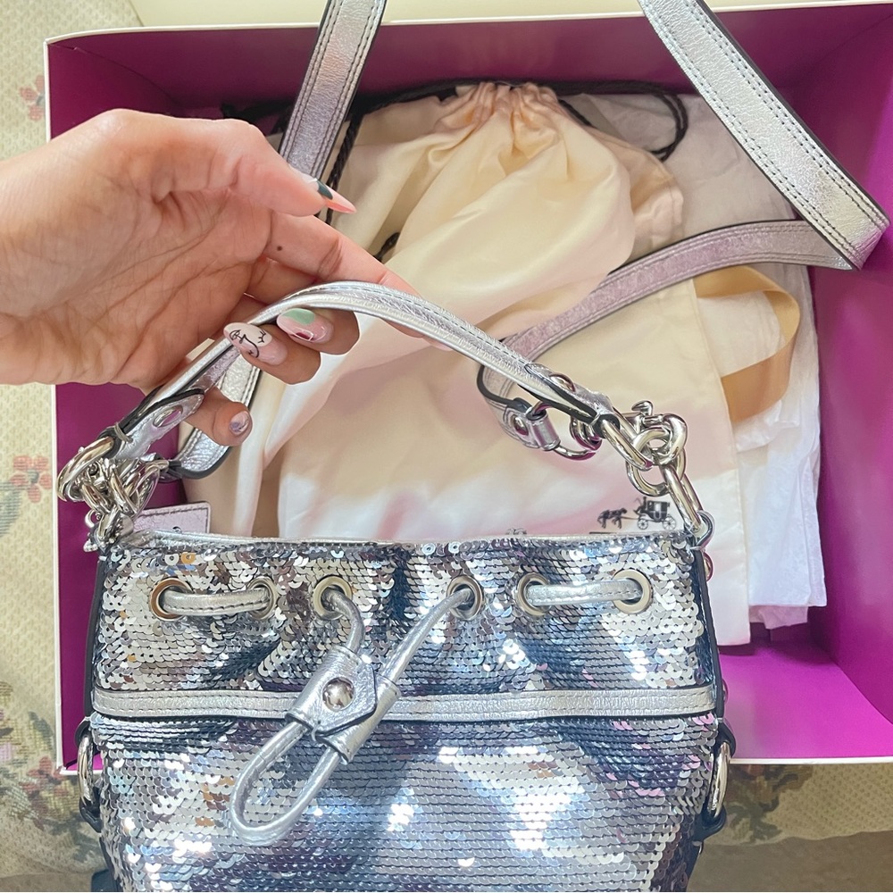 Special Edition Coach Sequin Poppy Purse